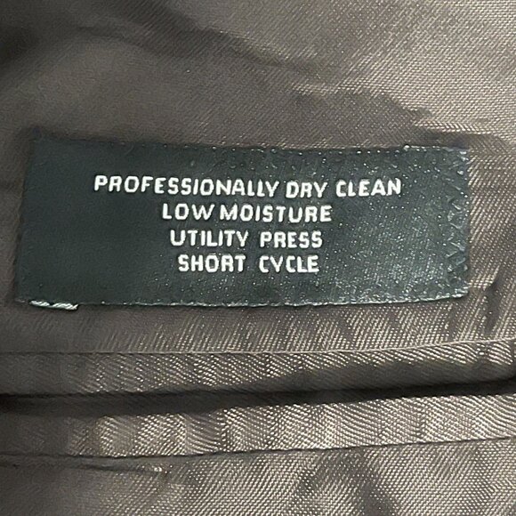 Jos A Bank Mens 40R Plaid Blazer Jacket 55% Silk‎ 45% Wool Brown - Picture 8 of 8